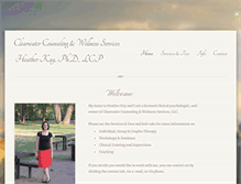 Tablet Screenshot of clearwatercounselingrva.com